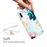 Capa Magunivers para Samsung Galaxy A50 e TPU Impressão Padrão Extremamente Transparente Várias Flores_3