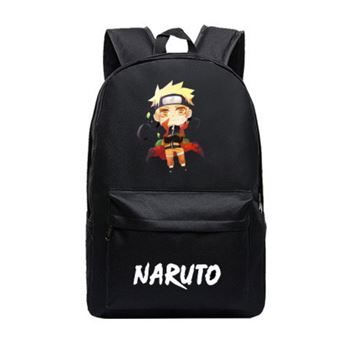 Mochila Escolar DreamWorks | Naruto | 31 x 18 x 45 cm | Preto 1086 - 1