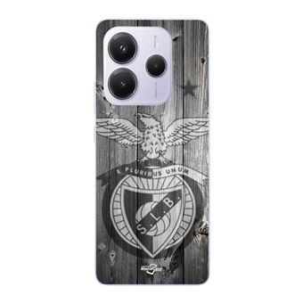 Capa Maniacase para Xiaomi Redmi Note 14 5G | SLB BENFICA FUNDO CINZA - 1