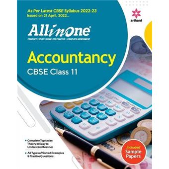 Cbse All In One Accountancy Class 11 202223 Edition As Per Latest Cbse Syllabus Issued On 21 April 2022 - 1