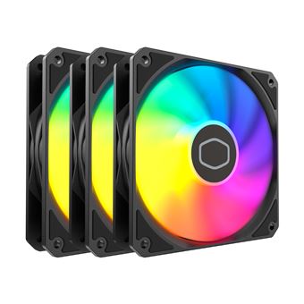 Ventoinha Cooler Master MasterFan MF120 Lite ARGB | Preto - 1