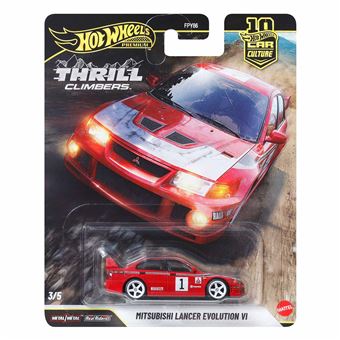 Hot Wheels Premium Thrill Climbers Mitsubishi Lancer Evolution Vi Mattel - 1