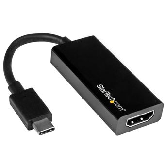 Adaptador Gráfico Usb StarTech.com Adaptador USB-C para HDMI com 4K 30Hz - Preto | Preto - 1