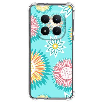Capa de Silicone TUMUNDOSMARTPHONE à prova de choque para Xiaomi Redmi Note 15 Pro+ Plus 5G com estampa floral 5 desenhos - 1