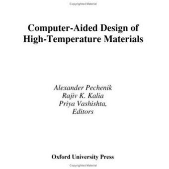 Computer-aided Design of High-temperature Materials - Hardback - 1999 - 1