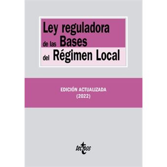 Ley Reguladora De Las Bases Del Régimen Local - 1