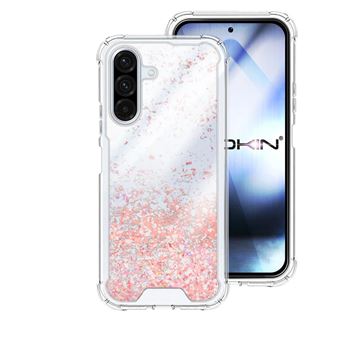 Capa Mistercapas para Samsung Galaxy A56 Purpurina | Rosa - 1