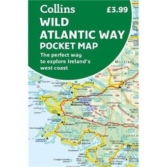 Wild Atlantic Way Pocket Map by Collins Maps Other Book - 1