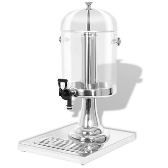 Dispensador de Sumo vidaXL aço inoxidável 8 L - 1