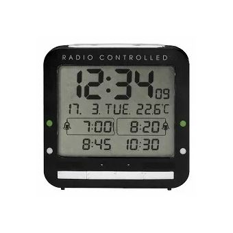 Despertador Technoline WT 245 | Preto - 1