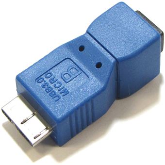 Adaptador BeMatik USB 3.0 para USB 2.0 Micro USB B Macho para Mini USB a Fêmea - 1