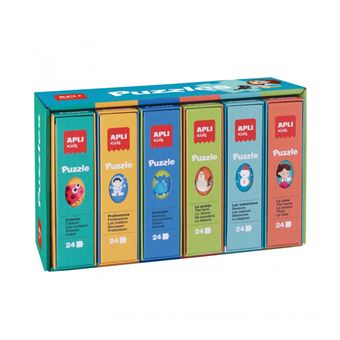 Puzzle de Blocos APLI Kids Farm, The House, Animals, Professions, Colours And The Seasons 13856 - 1