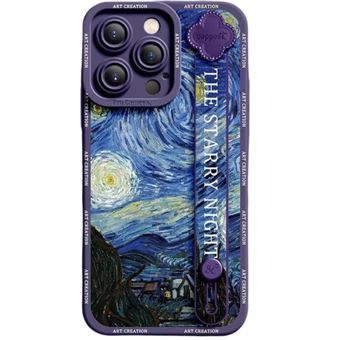 Capa com Suporte Antiimpacto Van Gogh A Noite Estrelada para Iphone 8 Plus - 1