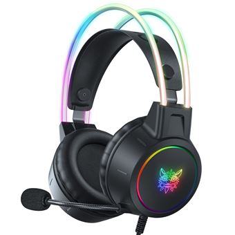 Auscultadores Gaming ONIKUMA X15 PRO | RGB | Microfone | Ajuste de Arco | Preta - 1