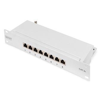 Painel de Conexões Digitus DN-91608S-EA-G | Cinzento - 1