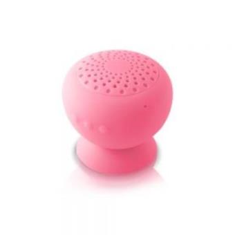 Coluna Bluetooth Subtel Resistente à Água Rosa