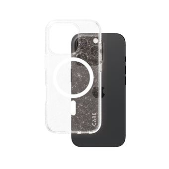 Capa para Telemóvel PanzerGlass CARE™ by PanzerGlass® Urban Combat Case Star Lit w. White MagSafe iPhone 16 Pro | Transparente - 1