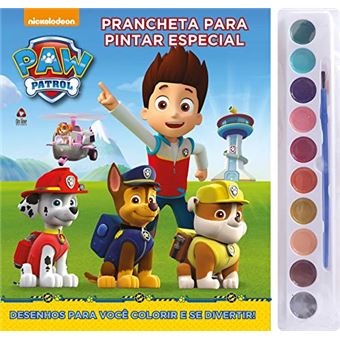 Livro Aquarela Patrulha Canina - 1