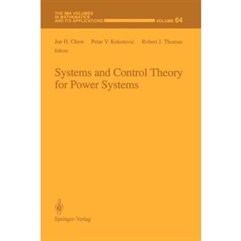 Systems and Control Theory for Power Systems - Paperback - 2010 - 1