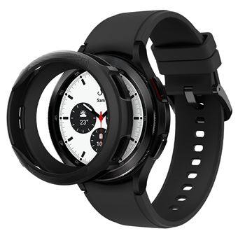 Capa Silicone Spigen para Samsung Galaxy Watch 4 Classic 46Mm Preto - 1