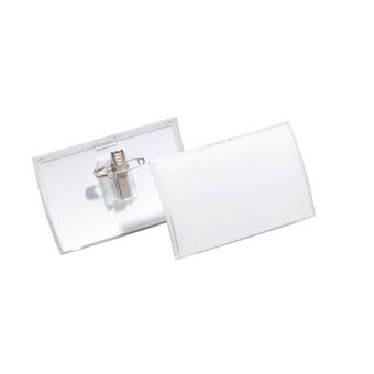 Crachá/cordão para Crachás Durable 8214-19 | Transparente - 1