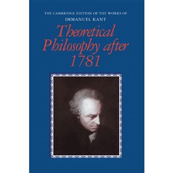 Theoretical Philosophy After 1781 - Hardback - 2002 - 1