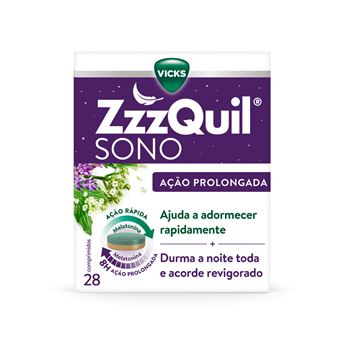 Suplemento Alimentar Zzzquil Natura Sono Ação Prolongada | 28 caps. - 1
