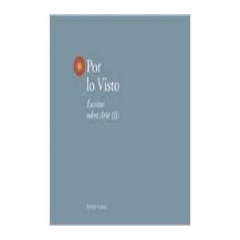 Por lo visto escritos sobre arte (II) - 1