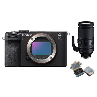 Câmara Sony a7C II (Preto) + Lente Tamron 150-500mm f/5-6.7 Di III VC VXD (Sony E) + Bateria Kingma 2000mAh (Sony NP-FZ100) - 1