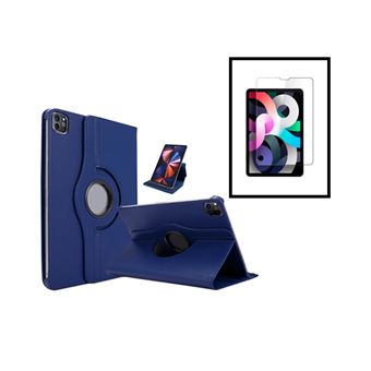 Kit Phonecare Capa 360 Rotation Anti-Impact Protection + Película de Vidro Temperado 5D Full Cover para Apple iPad Pro 12.9 (2020) - Azul - 1