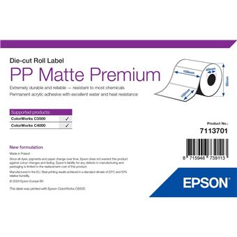 Etiqueta Epson 7113701 | Branco - 1