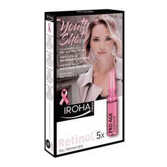 Creme Anti rugas Youth Shot Iroha | 1,5 ml x 5 - 1