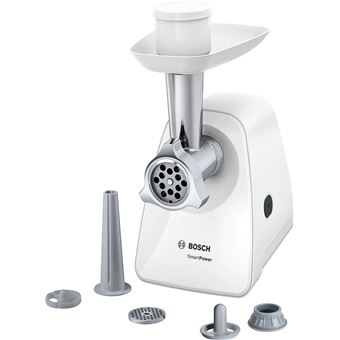Picador de Carne Bosch MFW2520W | Aço inoxidável, Branco - 1