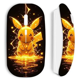 Rato Sem Fios Maniacase | Pikachu Lightning branco - 1