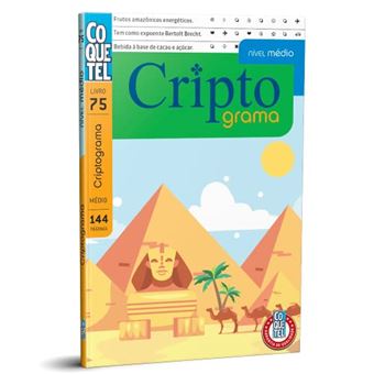 Livro Criptograma Nível Médio Ed 75 - 1