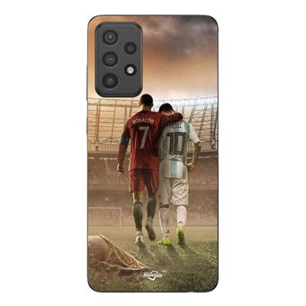 Capa Maniacase para Samsung Galaxy A72 | Cristiano Ronaldo Messi Goat - 1