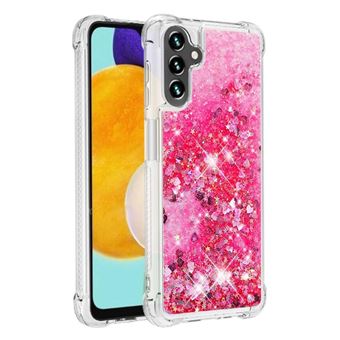 Capa Protetora GANGXUN para Samsung Galaxy A04 4G | TPU Transparente | Brilhante com Glitter e Areia Movediça | light Roxo - 1