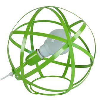 Candeeiro de Mesa Tosel Globe Junon 300 | 30 cm | 1 Luzes - Verde - 1