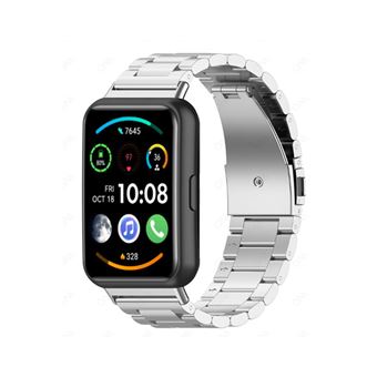 Bracelete de Aço + Ferramenta Gift4Me para Huawei Watch Fit 2 Classic - Cinza - 1