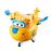Figura de acção Transform-a-Bot Super Wings Transform ?n Talk Donnie Azul e Laranja_0