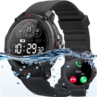 Smartwatch Chronus | Alexa Integrado | GPS | Bluetooth | 30M À Prova D'Água | +100 Modos Desportivos | Preto - 1