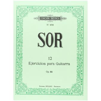 12 Ejercicios Para Guitarra Op.35 - 1