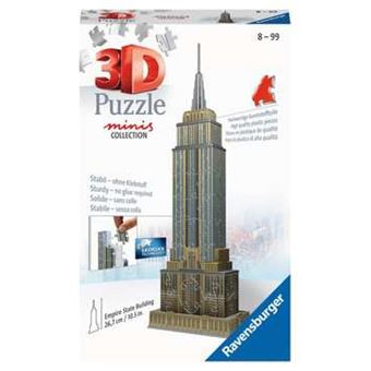 Puzzle 3D Ravensburger Edifícios Mini Empire State Building | 66 Peças - 1
