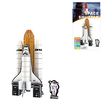 Puzzle 3D Zhishangs Telescópio Hubble #KM326 | 20 Peças - 1