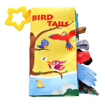 Livro Educativo com Mordedor Kikka Boo Bird tails - 1