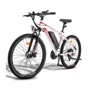 Bicicleta Elétrica FAFREES Hailong One | 250W | 36V13.5AH | 26" | Travão a disco mecânico | Branco - 1