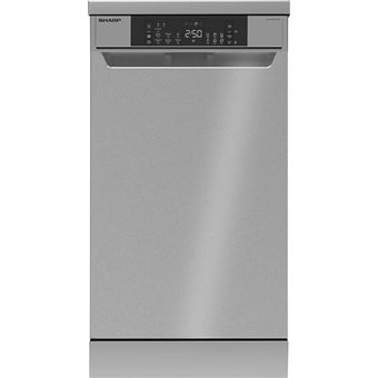 Máquina de Lavar Loiça Sharp QW-NS22F47EI-DE | 10 talheres | 45 cm | E | Cinzento - 1
