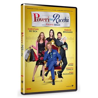 Filme Warner Home Video Poveri ma Ricchi - 1