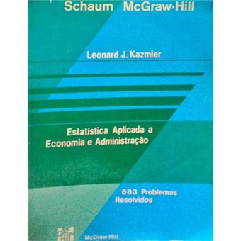 Estatístisca aplicada à economia e administração. - 1