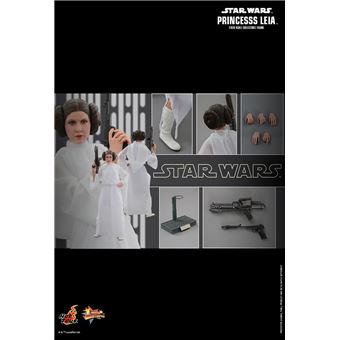Figura Hot Toys MMS298 - Star Wars 4 : A New Hope - Princess Leia - 1